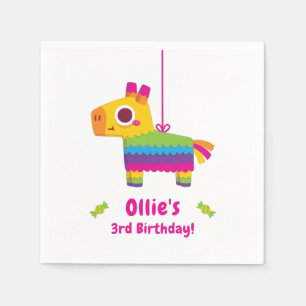 Mooie Pinata Feest Artikelen Voor Kinderverjaardag Servet