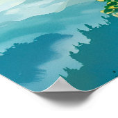 Mooie pine boom poster (Hoek)