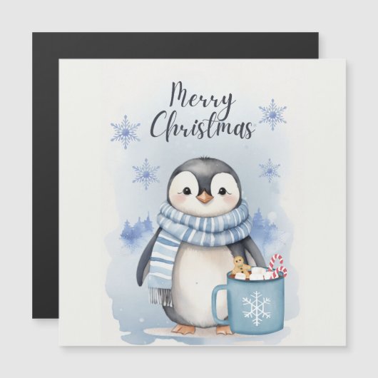 "Mooie Pinguïn 3" (Voorkant / Achterkant)