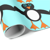 Mooie Pinguïn Inpakpapier (Rol Hoek)