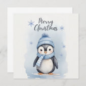 "Mooie Pinguïn" Kaart (Voorkant / Achterkant)