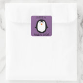 Mooie Pinguïn Leuke Dag Sticker (Tas)