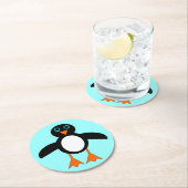 Mooie Pinguïn Papieren Onderzetters (Insitu)