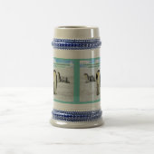 Mooie Pinguïn Schrift 1 Johannes 4:16 Bierpul (Center)