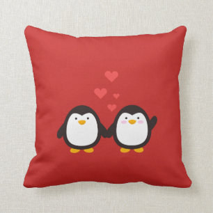 mooie pinguïns kussen