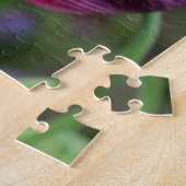 Mooie PiNk & Paarse Poppy Flower Legpuzzel (Zijkant)