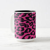 Mooie Pink Panther Mok cadeau voor liefhebbers (Voorkant links)