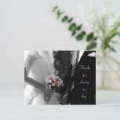 Mooie Pinks Briefkaart (Staand voorkant)