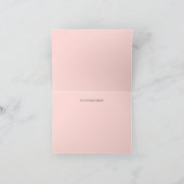 Mooie Pioenrozen Mason Pot Dank Je Kaart (Binnen)