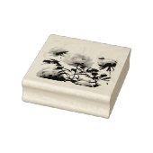 Mooie Pioenrozen Rubberstempel (Stempel)