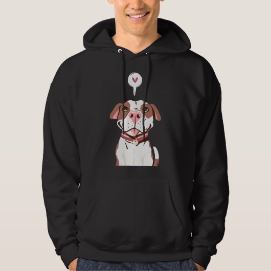Mooie Pitbull 175 Hoodie (Voorkant)