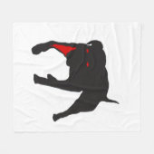 MOOIE PITBULL GEWELDIG CADEAU IDEE VOOR HONDEN LIE FLEECE DEKEN (Voorkant (Horizontaal))