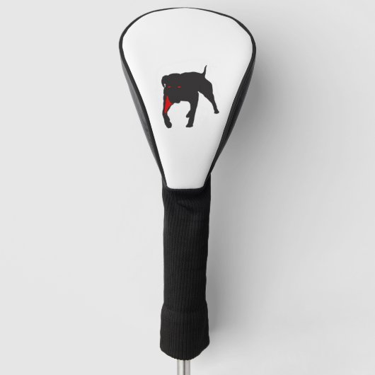 MOOIE PITBULL GEWELDIG CADEAU IDEE VOOR HONDEN LIE GOLFHEADCOVER (Voorkant)