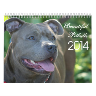 Mooie Pitbulls 2014 Dog Calendar Kalender