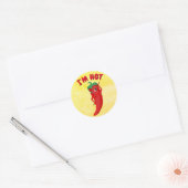 Mooie pittige voedsel sticker (Envelop)