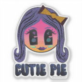 Mooie plaat sticker (Voorkant)