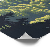 Mooie plaats Wulingyuan China Art Travel Poster (Hoek)