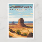 Mooie Place Monument Valley USA Reizen Briefkaart (Voorkant)