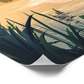 Mooie Place Okavango Delta Botswana Reizen Poster (Hoek)