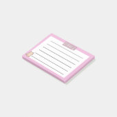Mooie plakkerige plaknotities  post-it® notes (Schuin)