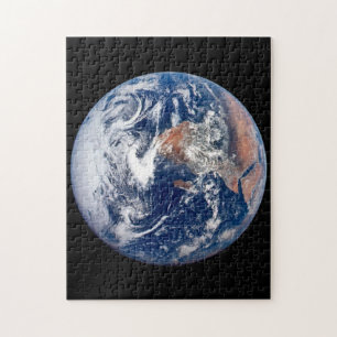 Mooie planeet Aarde Jigzaag Puzzle Legpuzzel