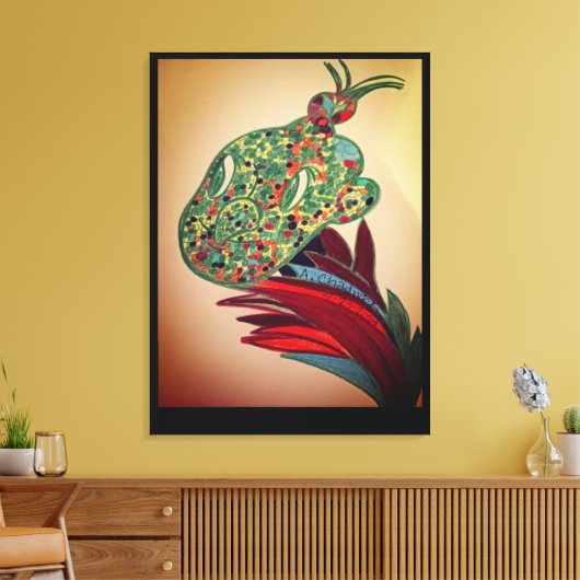 Mooie Plant Wezen Canvasprint Canvas Afdruk (Insitu (Woonkamer))