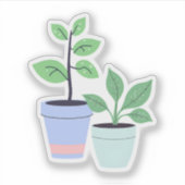 Mooie Planten Sticker (Voorkant)