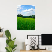 Mooie platteland poster (Thuiskantoor)