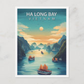 Mooie plek Ha Long Bay Vietnam Reizen Briefkaart (Voorkant)