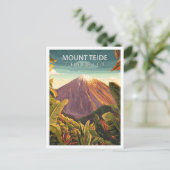 Mooie plek Mount Teide Tenerife Reizen Briefkaart (Staand voorkant)