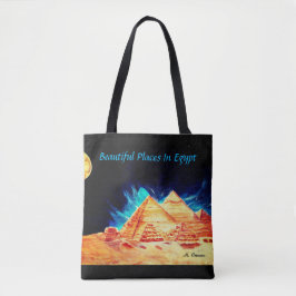 Mooie plekken in Egypte Tote Bag