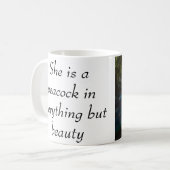 Mooie Pock Custom Personalize Dog Pet Foto Koffiemok (Voorkant links)