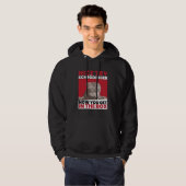 Mooie poging Schroedinger Schoedingers Cat Hoodie (Voorkant volledig)
