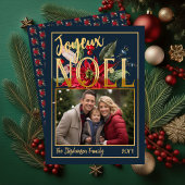 Mooie Poinsettia en Bessen Prettig Kerstfeest Feestdagenkaart