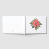 Mooie Poinsettia Gastenboek (Volledig)