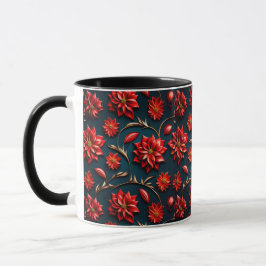 Mooie Poinsettia Mok