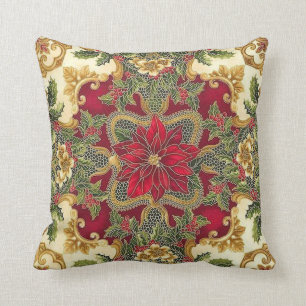 Mooie Poinsettia Pillow! Kussen