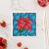 Mooie Poinsettia Servetten (Insitu)