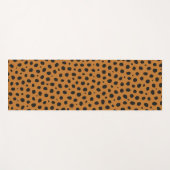 Mooie Polka Dots Cheetah Dierenprint Yogamat (Voorkant (horizontaal))