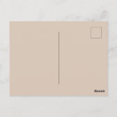 Mooie pompoen met ranken in waterverf briefkaart (Achterkant)