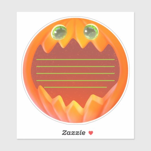 Mooie Pompoen Planner Sticker Scrapboek Halloween (Vel)