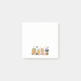 Mooie pompoen stickie notities post-it® notes