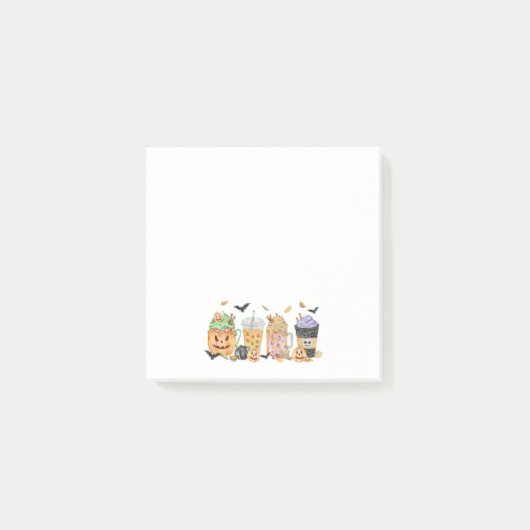 Mooie pompoen stickie notities post-it® notes (Voorkant)