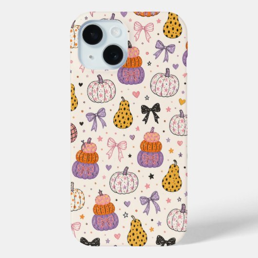 Mooie Pompoen Strik Herfst Hoestelcase Case-Mate iPhone Case (Achterkant)