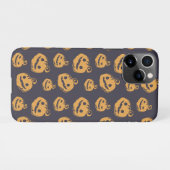 Mooie pompoenen tegen halloween nacht iPhone hoesje (Achterkant horizontaal)