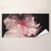 Mooie pony-bloem badhanddoek (Badhanddoek)