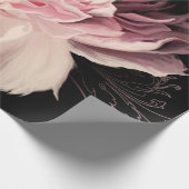 Mooie pony-bloem cadeaupapier (Hoek)