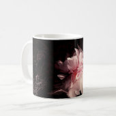 Mooie pony-bloem koffiemok (Voorkant links)