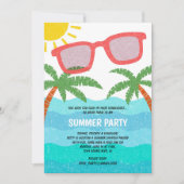 Mooie Pool Party | zomerdag Kaart (Voorkant)