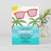 Mooie Pool Party | zomerdag Kaart (Staand voorkant)